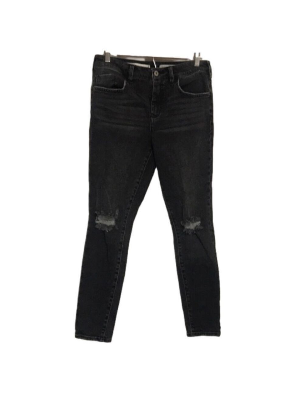 Pilcro and the Letterpress High Rise Skinny Ripped Jeans Sz 29